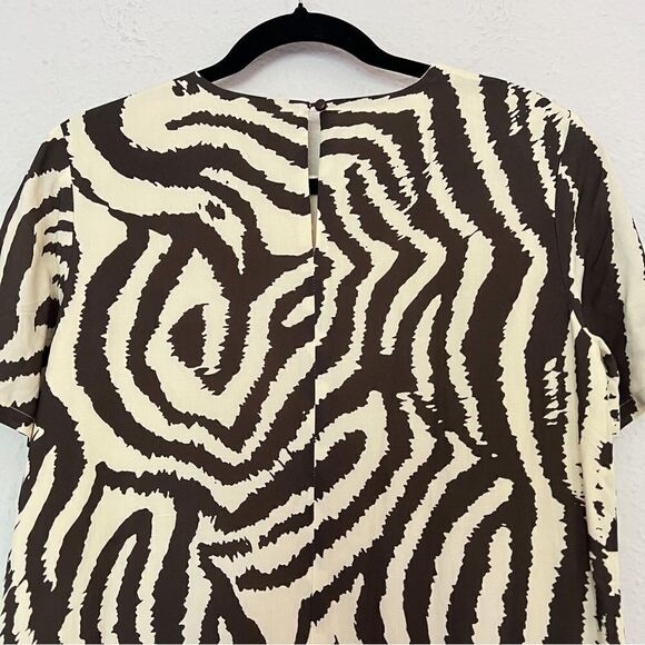 Anthropologie Corey Lynn Calter Zebra Maxi Dress NEW Size Small - Picture 6 of 9